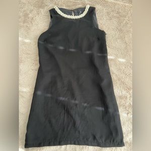 H&M Pearl Collar Mini Dress